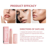 PDRN Pink Collagen Volume Multi Balm Stick, Volufiline Collagen Wrinkle Stick – Wrinkle Care & Deep Hydration for Face, Lips, Eyes, Neck (2-Pack) photo 7