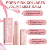 PDRN Pink Collagen Volume Multi Balm Stick, Volufiline Collagen Wrinkle Stick – Wrinkle Care & Deep Hydration for Face, Lips, Eyes, Neck (2-Pack) photo 3