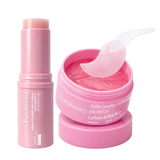PDRN Collagen Multi Balm Stick & Eye Patches Set, Pink B12 & Caffeine under Eye Care, 0.32 Oz Balm + 60 Patches photo 1