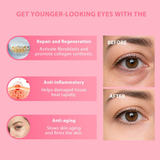 PDRN Collagen Multi Balm Stick & Eye Patches Set, Pink B12 & Caffeine under Eye Care, 0.32 Oz Balm + 60 Patches photo 5