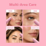 PDRN Collagen Multi Balm Stick & Eye Patches Set, Pink B12 & Caffeine under Eye Care, 0.32 Oz Balm + 60 Patches photo 6