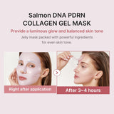 Pink PDRN Day & Night Gel Duo: Salmon DNA PDRN Pink Collagen Jelly Gel Mask (4Ea) and Collagen Jelly Pad photo 3